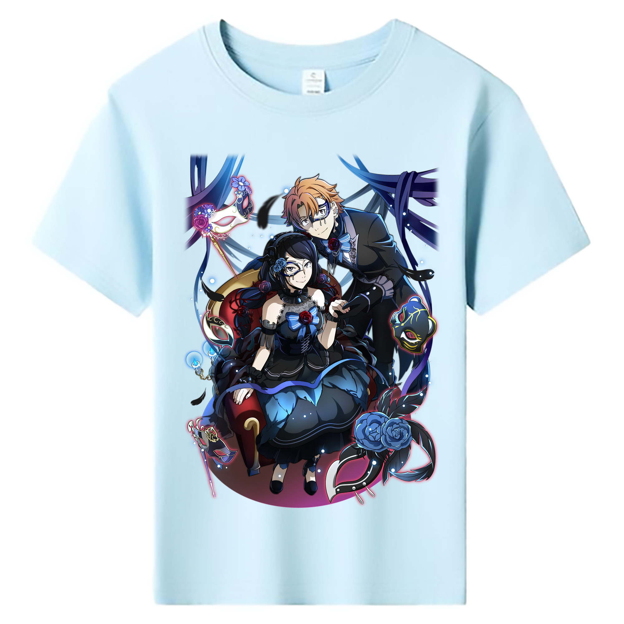 （画像用） 文豪ストレイドッグス Bungo Stray Dogs 綿100％キッズTシャツ（フロントプリント）